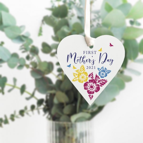 Personalised First Mothers Day Heart