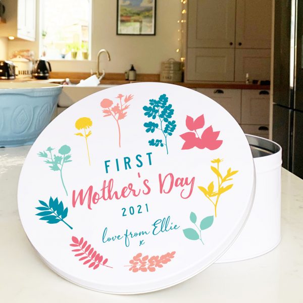 Personalised First Mothers Day Tin