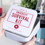 Personalised University Survival Kit